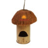 Coconut & Bamboo Bird House; wholesale
