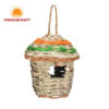 Grass Hand Woven Bird House; wholesale