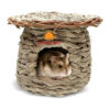 Natural Grass Woven Hut For Hamster (TSPH-0017)