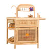 Rattan Kitchen Children's Toy, wholesale