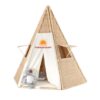 Rattan Tent Play Set For Kids, wholesale