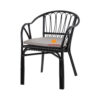 black rattan armchair, wholesale
