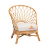 cane accent chair, wholesale