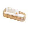mango shape rattan sofa, wholesale