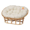 rattan double papasan chair, wholesale, mamasan chair