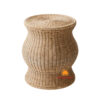 rattan wicker stool side table, wholesale