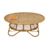 round rattan table with storage, wholesale