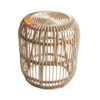 round wicker accent table, wholesale