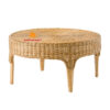round wicker coffee table, wholesale