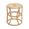 round wicker side table, wholesale