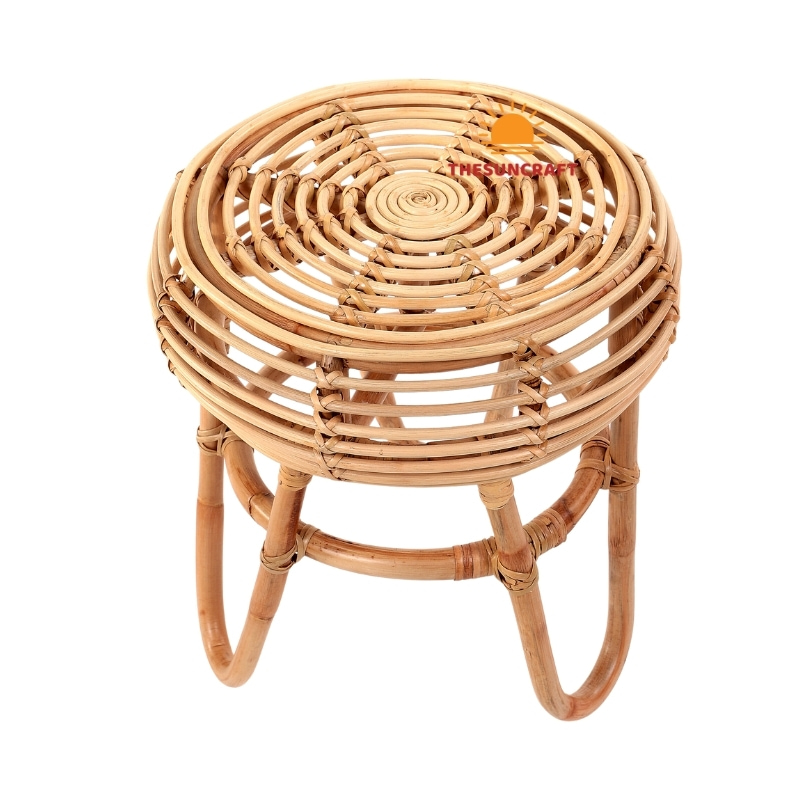 vintage rattan side table, wholesale