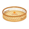 Bamboo Wicker Decorative Serving Tray, wholesale