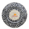 Black White Pattern Mother Of Pearl Inlay Plate, wholesale