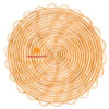Flower Round Rattan Placemat, wholesale