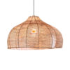 Jute scallop pendant lampshade, wholesale, bulk
