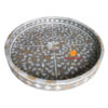 Large Round MOP Inlaid Tray, wholesale