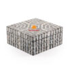 Mother Of Pearl Black Inlay Jewelry Box, wholesale