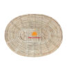 Natural Oval Rattan Placemat, wholesale