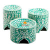 Ramadan And Eid Gifts Mother Of Pearl Inlay Cake Stand, wholesale