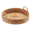 Round Water Hyacinth Tray, wholesale