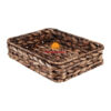 Water Hyacinth Tray Gray Brown, wholesale
