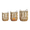 bamboo storage basket, wholesale