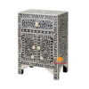 black mother of pearl bedside cabinet, wholesale
