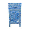 blue mother of pearl bedside cabinet, wholesale