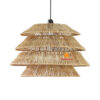 layered jute lampshade, wholesale, bulk