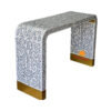 mother of pearl waterfall table, wholesale