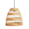 rattan bell lamp shade