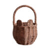 rattan easter bunny basket, wholesale