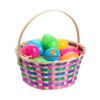 round bamboo easter basket, wholesale