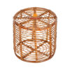 small round wicker ottoman, wholesale