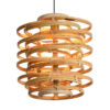 spiral rattan cylinder pendant light, wholesale