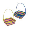 square wicker easter baskets, wholesale