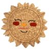 Water Hyacinth Sun Shaped Placemat, wholesale
