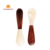 Wooden Handled Mother of Pearl Spoon, wholesale