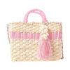 pink straw bag, wholesale, bulk