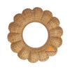 rattan flower mirror, bulk, wholesale