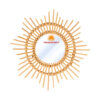 rattan sun mirror, wholesale, bulk
