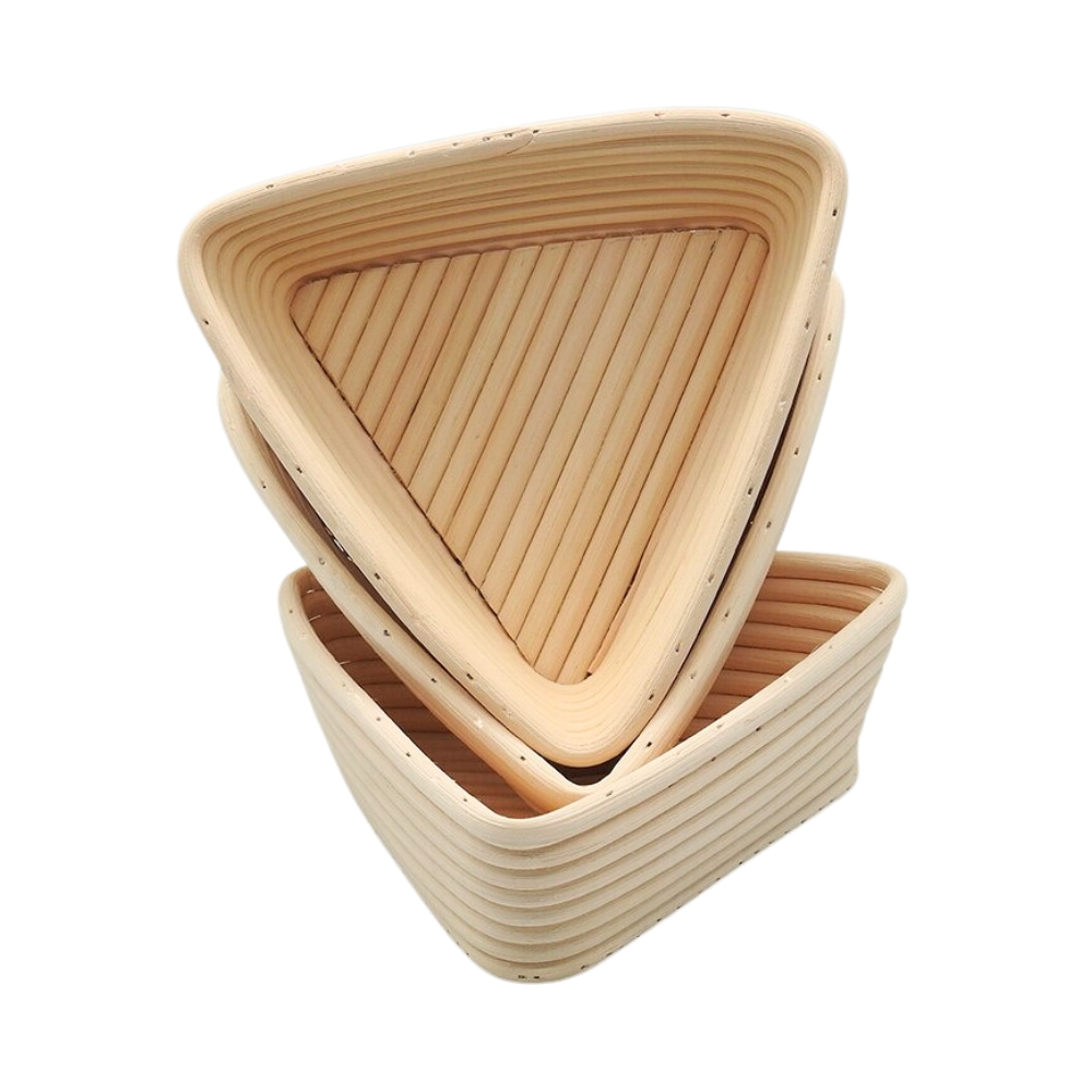 rattan triangle banneton proofing basket, wholesale, bulk