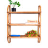 rattan wall bookshelf, wholesale, bulk