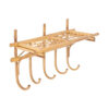 rattan wall hook with shelf, wholesale