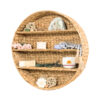 round water hyacinth wall shelf, wholesale, bulk