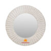 white rattan mirror, wholesale, bulk