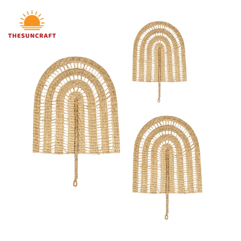 Seagrass Fan Wall Decor Wholesale