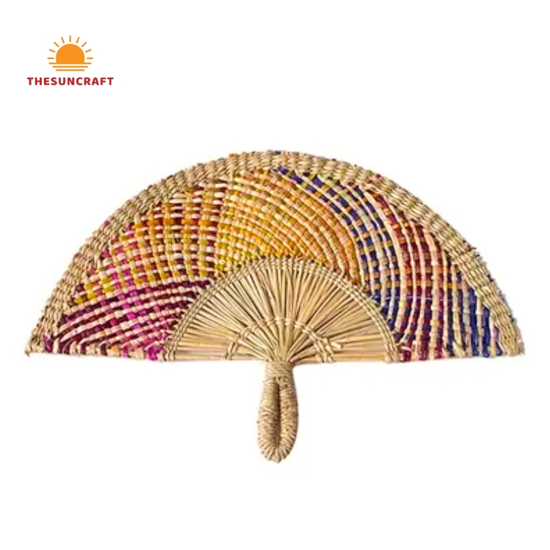 Seagrass Fan Woven Decor, wholesale