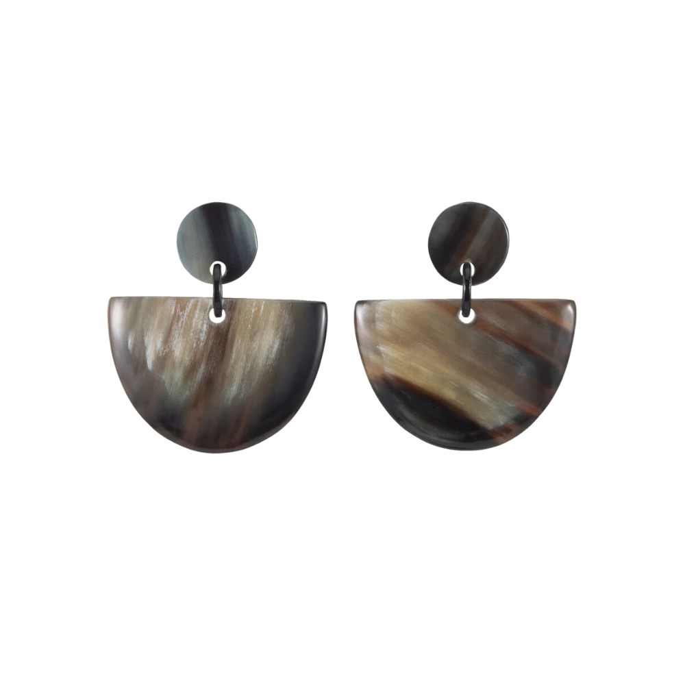 black horn earrings, wholesale, bulk