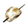buffalo horn barrette, bulk, wholesale